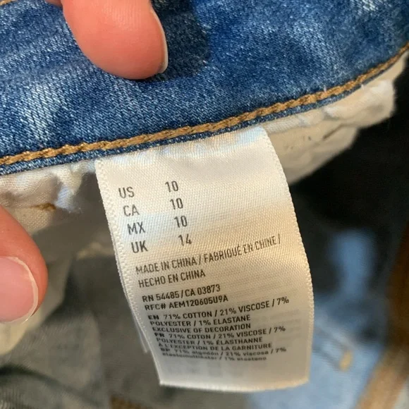 A&E hi rise shortie size 10 - Picture 9 of 12